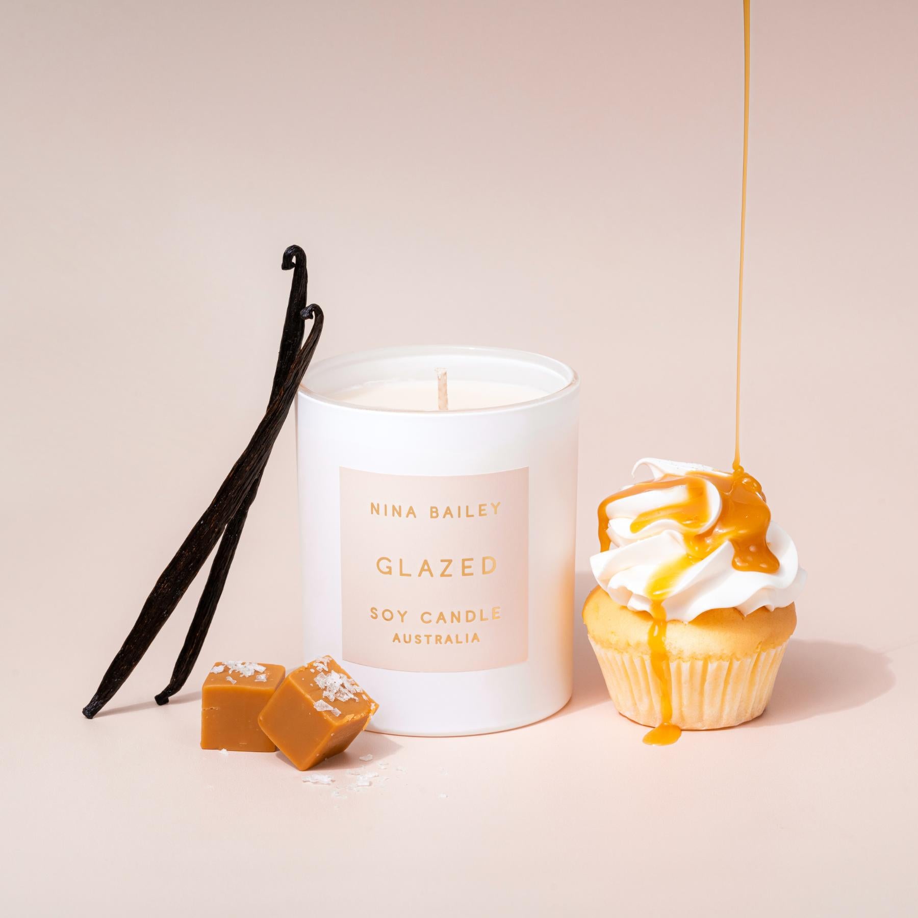 Glazed - Vanilla Caramel Soy Candle