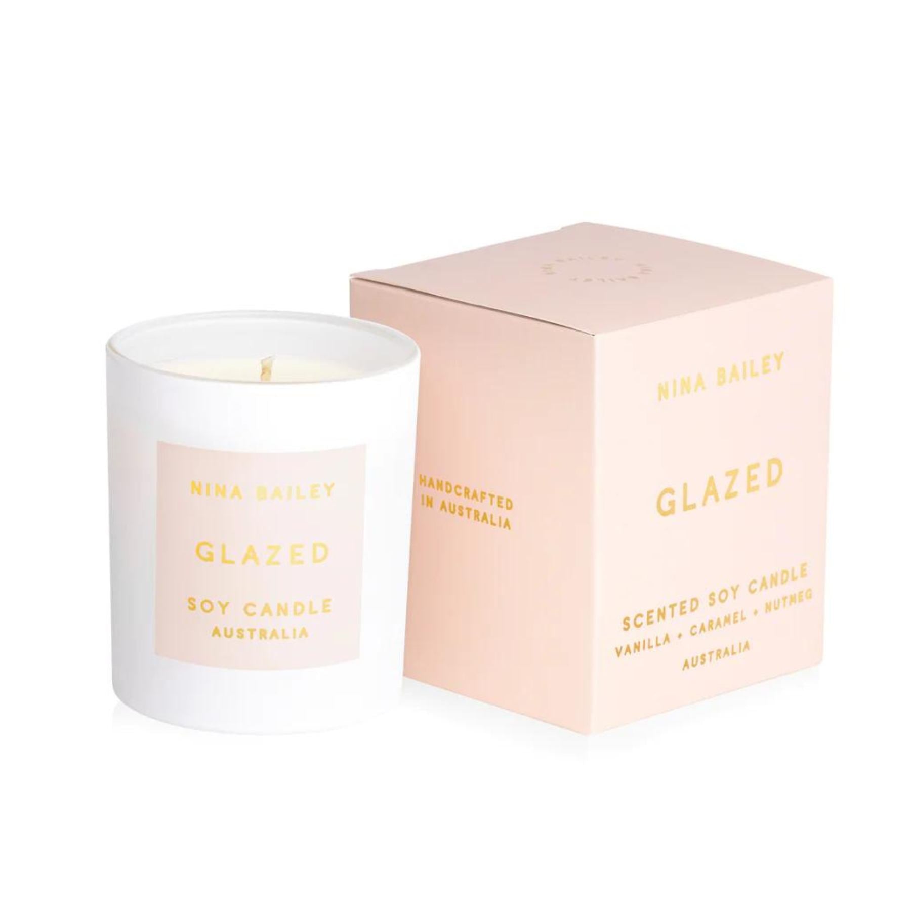 Glazed - Vanilla Caramel Soy Candle