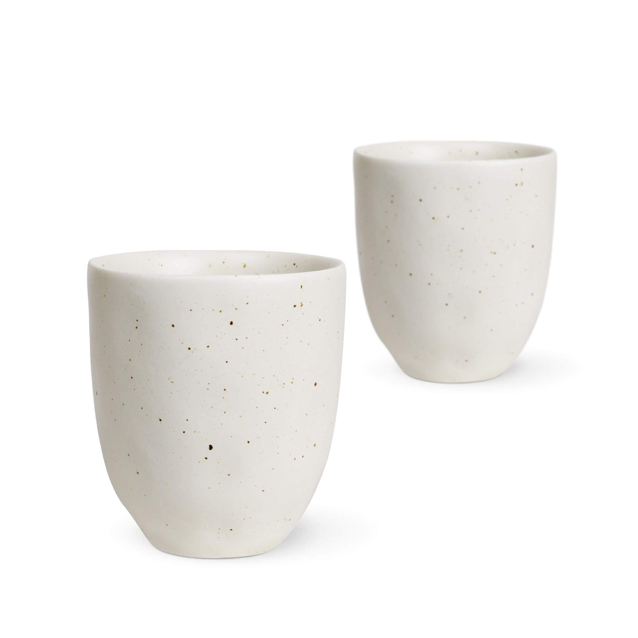 Cream Coloured Latte Mugs x 2 by Robert Gordon